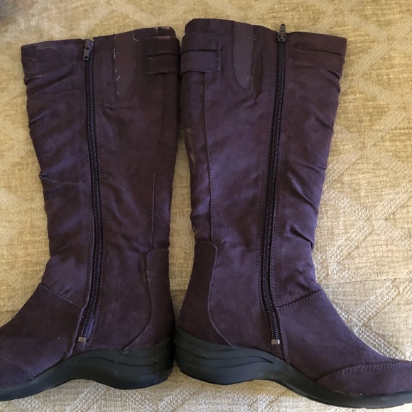 Hush Puppies violet velvet boots - Picture 2 of 5